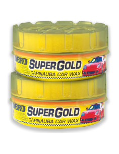 Cera de Carnauba Super Gold ABRO 226.8 g - Brillo y Protección