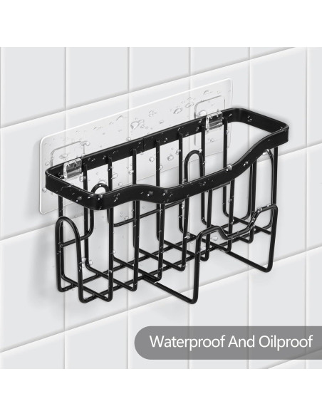 Ganchos Adhesivos MURLONG para Caddy de Fregadero - 2 Piezas