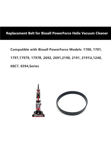 Correas de Reemplazo Bissell PowerForce Helix - 2 Unidades