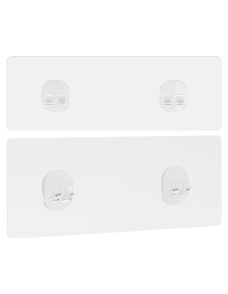 Adhesivos Transparentes KINCMAX para Caddy de Ducha - 2 Piezas