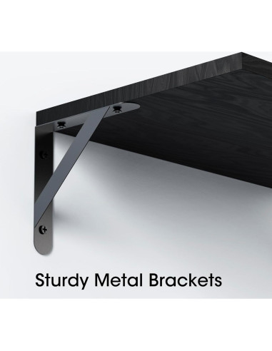 Estante Flotante para Proyector DAWASAPAT Negro 40x25cm