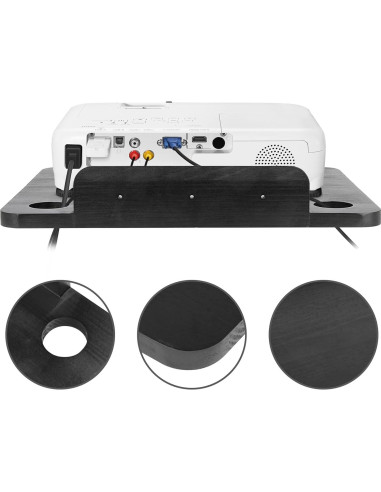 Estante de Madera Soporte para Proyector BEARUT 25.4x38.1cm