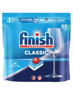 Detergente para Lavavajillas Finish Classic 60 Tabletas Powerball