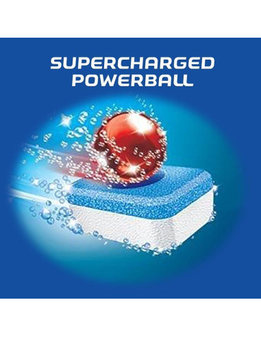 Tabletas de Detergente para Lavavajillas Finish Todo en 1 Fresco 20ct