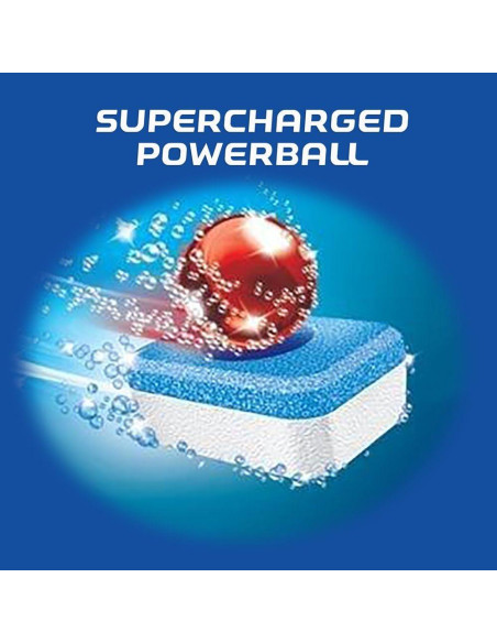 Tabletas de Detergente para Lavavajillas Finish Todo en 1 Fresco 20ct