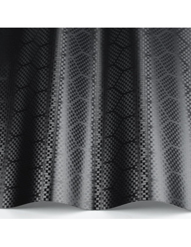Vinilo Envoltura de Fibra de Carbono Lypumso 0.3m x 3m Negro Mate