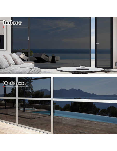 Película de Privacidad para Ventanas ConCus-T 30x300 cm UV