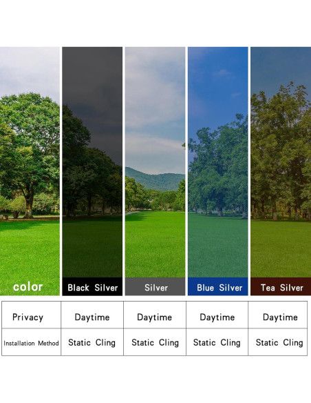 Película de Privacidad para Ventanas ConCus-T 30x300 cm UV