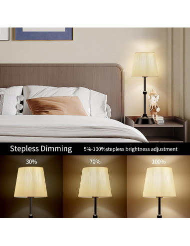 Lámpara de Mesa Inalámbrica LED SJL 6000mA Regulable 3000K