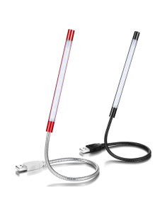 2 Lámparas LED USB para Teclado Tujoe - Flexibles y Dimmables