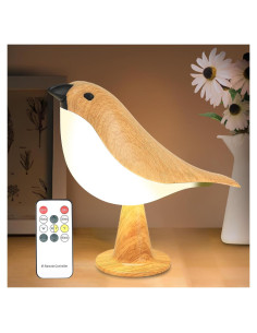 Lámpara de Mesa LED Haotao Pájaro Pequeño Recargable USB