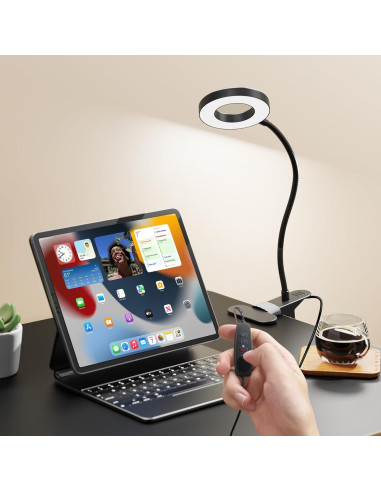 Lámpara de Escritorio LED Clip Shenzhen LAM30B 3 Modos 10 Niveles