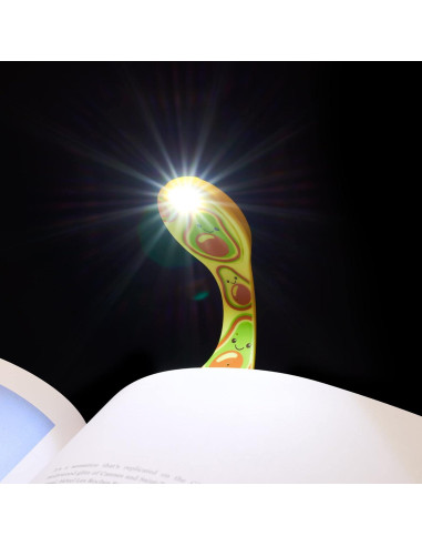 Flexilight Luz LED de Lectura 2-en-1 con Marcador - Regalos para Lectores