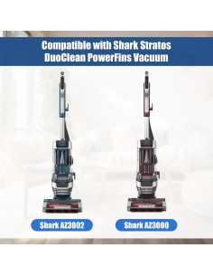 Filtros de Reemplazo Walntec AZ3002 para Aspiradora Shark - 2 HEPA, 4 Espuma, 4 Fieltro 2