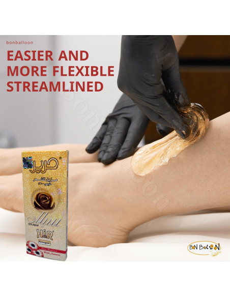 Cera Depilatoria Harir Dulce 800g Natural para Todo el Cuerpo