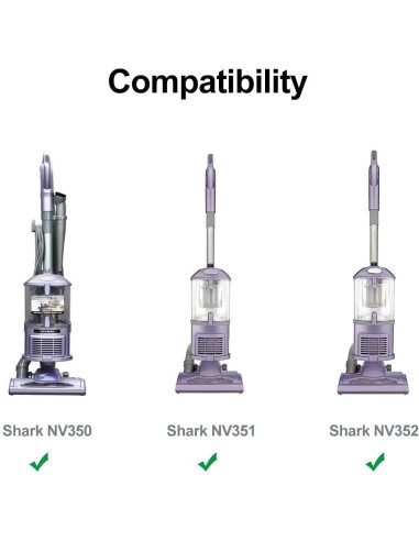 Filtro y Manguera de Vacío QINAN para Shark Navigator NV350 NV360