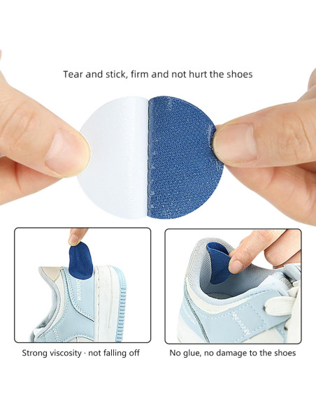 6 Parches Autoadhesivos ZHIZHOUNEY para Reparación de Calzado