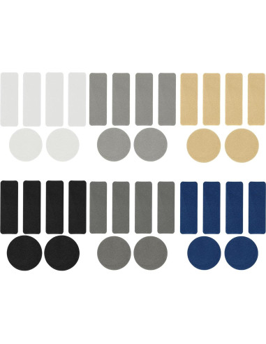 6 Parches Autoadhesivos ZHIZHOUNEY para Reparación de Calzado