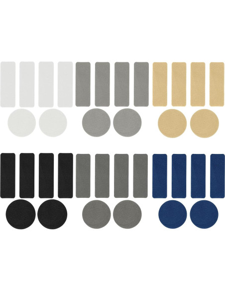 6 Parches Autoadhesivos ZHIZHOUNEY para Reparación de Calzado