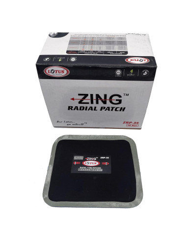 Parche de reparación neumáticos radiales Lotus ZRP-35 (10 unidades)