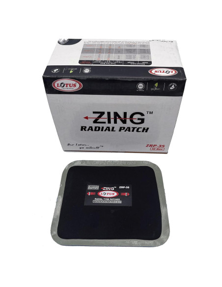Parche de reparación neumáticos radiales Lotus ZRP-35 (10 unidades)
