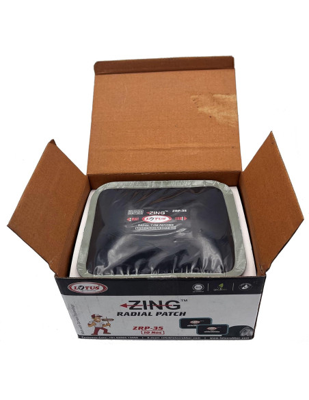 Parche de reparación neumáticos radiales Lotus ZRP-35 (10 unidades)