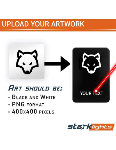 Interruptor de Empuje Retroiluminado Toyota - Azul - 5.08x3.25 cm