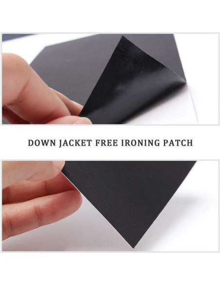 15 Parches de Reparación Autoadhesivos Nylon Pimoys 25x15cm