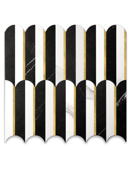 Azulejos Autoadhesivos Vamos Azulejo 10 Hojas PVC Metalico