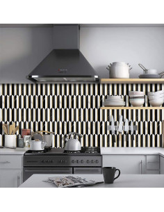 Azulejos Autoadhesivos Vamos Azulejo 10 Hojas PVC Metalico 2