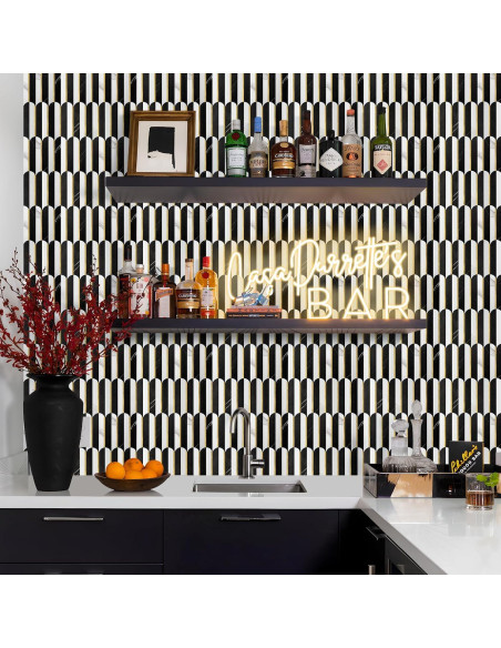 Azulejos Autoadhesivos Vamos Azulejo 10 Hojas PVC Metalico