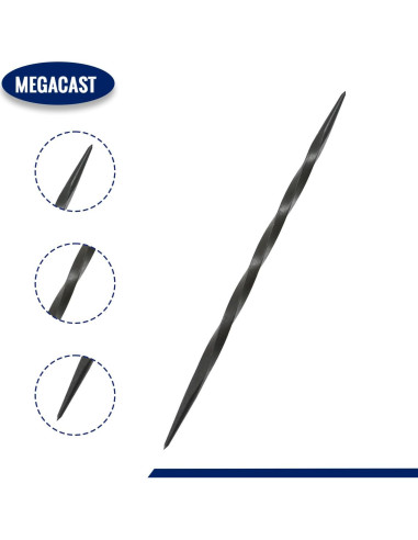 Herramienta de Grabado Doble Punta MegaCast Twist Scribe 18g
