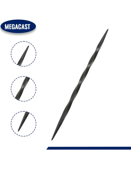 Herramienta de Grabado Doble Punta MegaCast Twist Scribe 18g