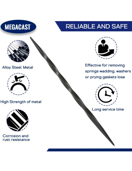 Herramienta de Grabado Doble Punta MegaCast Twist Scribe 18g