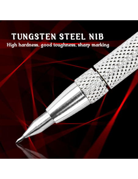 Juego de Grabado Jokupey 2PCS Carburo Tungsteno 12 Puntas