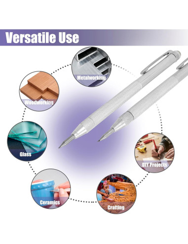 Herramienta de Grabado Yakamoz - 2 Pcs Carburo Tungsteno