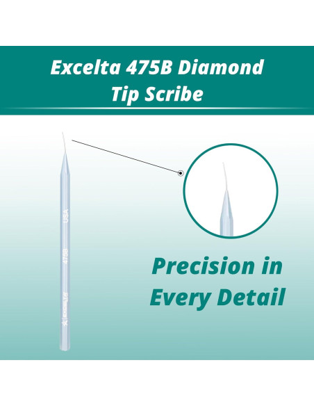 Excelta 475B Punta de Diamante Scribe 11.43 cm Profesional