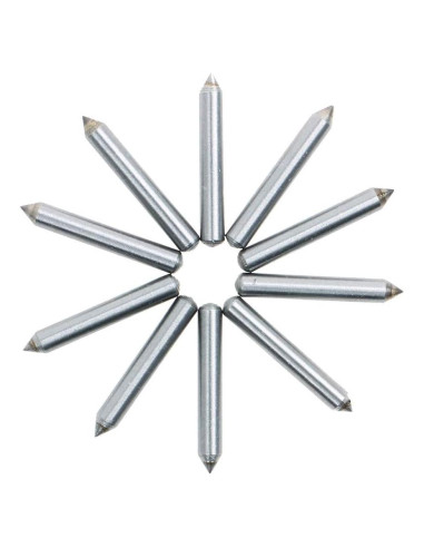 Puntas de Grabado de Carburo 10pcs AUTOTOOLHOME 3mm