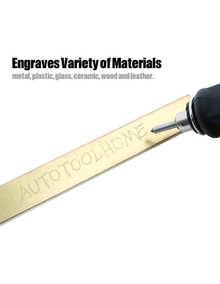 Puntas de Grabado de Carburo 10pcs AUTOTOOLHOME 3mm