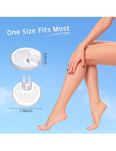 12 Pares Protectores de Dedos Silicona Tarpop - Almohadillas Gel 2