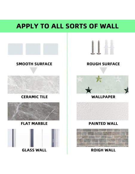 Estantes Flotantes de Acrílico LUOBAO 4 Piezas 9.9 cm