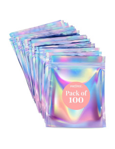 Bolsas Mylar Reutilizables Prestee 100 Piezas 10x15 cm