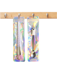 Bolsas Reutilizables Holográficas BOBECI 6x23 cm 100 Unidades 2