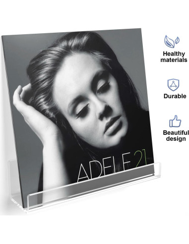 Estante de Pared Acrílico Transparente Laurensory 30 cm - Paquete de 6