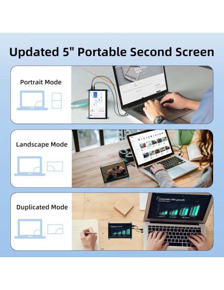 Monitor Táctil Capacitivo 5" iPistBit 800x480 HDMI Raspberry Pi