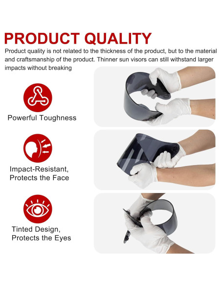 Visera ahumada PSLER GT Air 2 - Protección UV para Casco