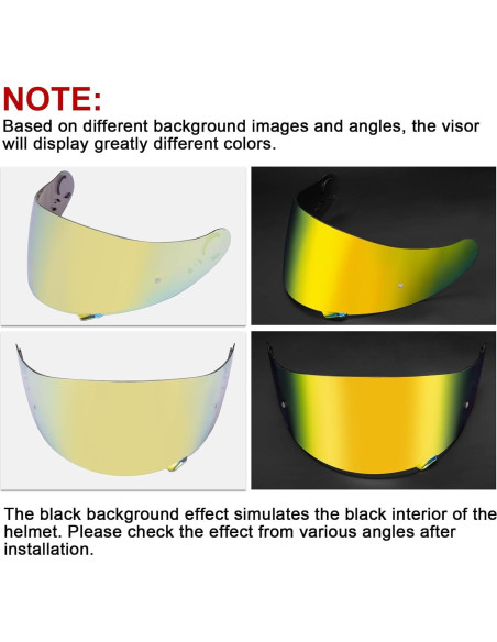 Visera ahumada PSLER GT Air 2 - Protección UV para Casco