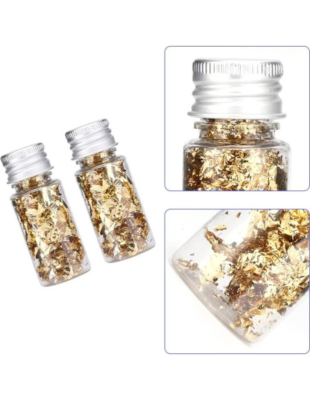 Hoja de Oro Comestible Lwuey 10g para Decoración de Pasteles