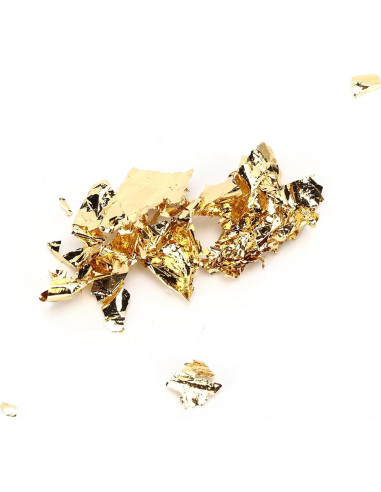 Hojas de Oro 2PCS HERCHR para Decoración de Pasteles y Manualidades