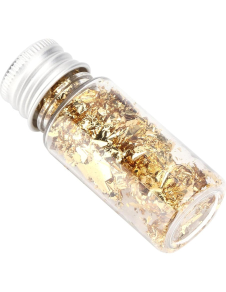 Hojas de Oro 2PCS HERCHR para Decoración de Pasteles y Manualidades